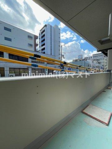 ロイヤルパークヒルズうめきたのバルコニー