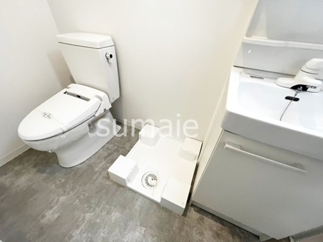 MQuarto与野本町の洗面所|室内洗濯機置き場です☆