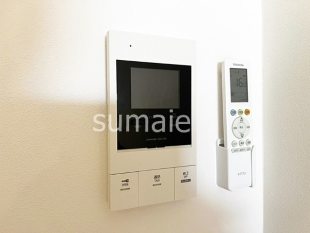 MQuarto与野本町のセキュリティ|モニター付きインターホンです☆