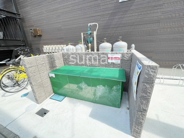 MQuarto与野本町のその他共用部分|敷地内ゴミ置き場です。