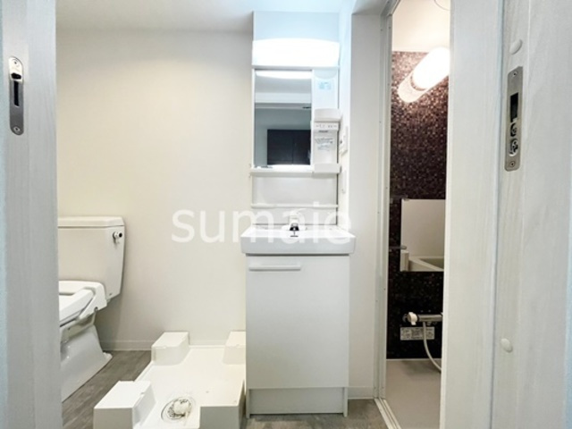 MQuarto与野本町の洗面所|独立洗面台です☆