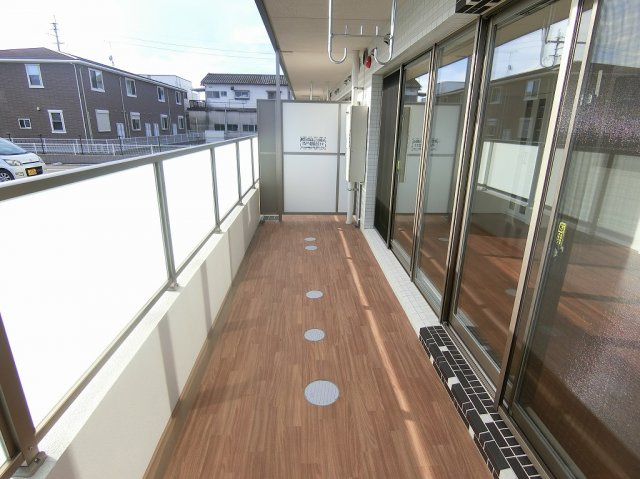 ムーンコート梅満のバルコニー|バルコニー付きです