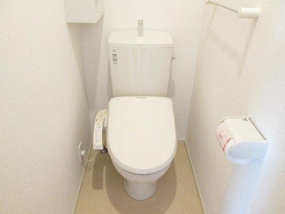 【トイレ】 | アーバンハイツ岩崎Ｆ | 温水洗浄便座