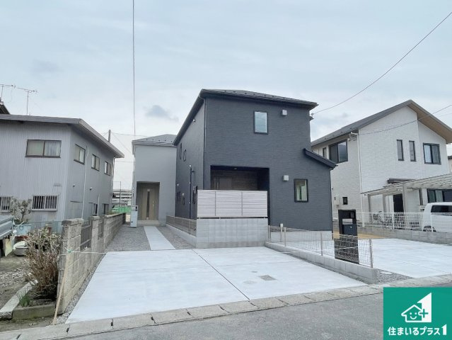 近江八幡市桜宮町　第1期　新築一戸建ての外観|お客様に長く安心して住んでいだだける事にこだわった家づくり！住んでからのアフターサービスにもしっかりと取り組んでいます！