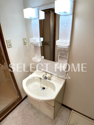 【独立洗面台】 | Surplus大樹寺B | 独立洗面化粧台が付いています