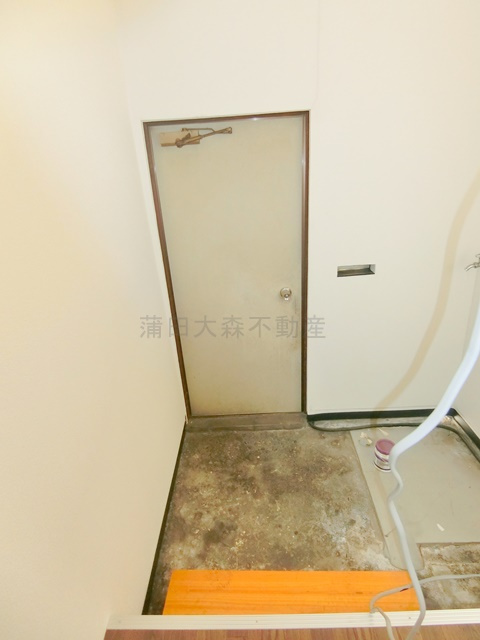 東馬込戸建の玄関