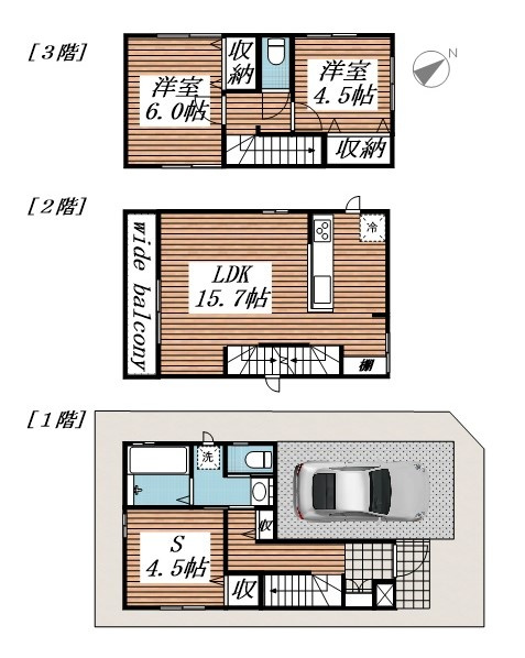 Ｓｕｍａｉ－ｔｏ市川市大洲の間取り
