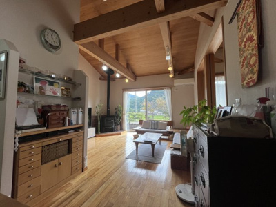 【ダイニング】 | 中古一戸建　香美市香北町朴ノ木（囲炉裏のある家）