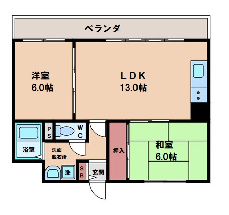 【間取り】 | グランドール南栄