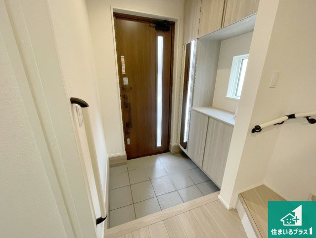 近江八幡市桜宮町　第1期　新築一戸建ての外観|現在建築中！落ち着いた街並みで新生活を始めることが出来そう！周辺の物件も併せてご紹介させて頂きます！