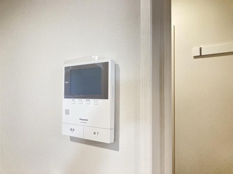 プラザN.J.Bのセキュリティ|モニター付インターホン