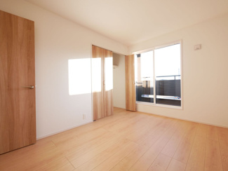 【洋室】 | 甲斐市下今井 オール電化新築戸建全2棟 1号棟 北西角地 | 建物施工例