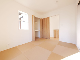 【洋室】 | 甲斐市下今井 オール電化新築戸建全2棟 1号棟 北西角地 | 建物施工例