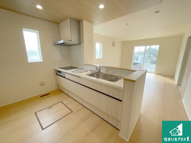 近江八幡市桜宮町　第1期　新築一戸建ての外観|現在の進捗状況です！順調に作業進行中、完成が待ち遠しいです！詳細の間取り等、お気軽にお問い合わせください！