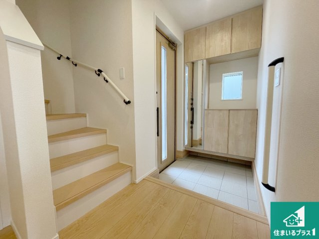 近江八幡市桜宮町　第1期　新築一戸建ての外観|現在建築中！落ち着いた街並みで新生活を始めることが出来そう！周辺の物件も併せてご紹介させて頂きます！