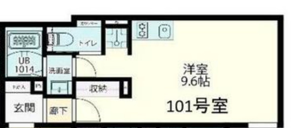 Fols Class 四谷三丁目の間取り