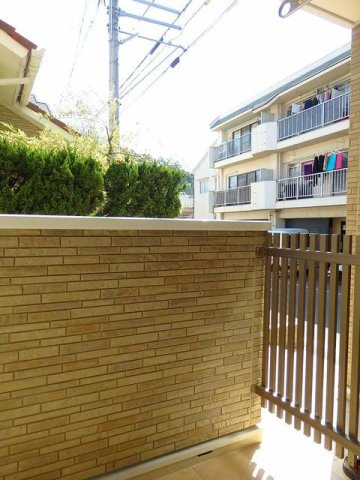 メゾン　シュシュのバルコニー|陽当たり良好なバルコニーです