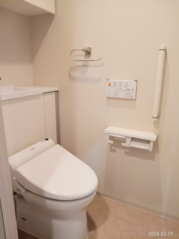 ポレスター平和大通りプレミアムレジデンスのトイレ