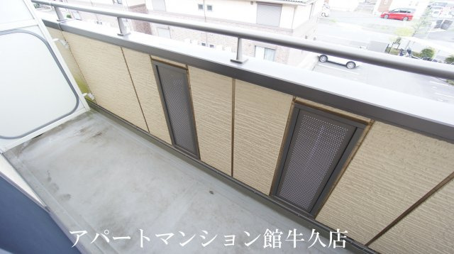 グランドセントレア８８８ Ａ・Ｂのバルコニー