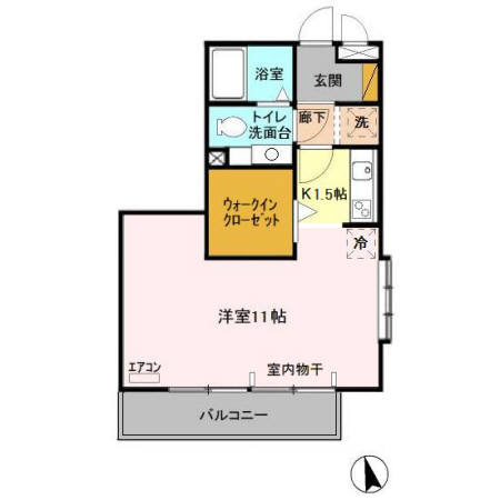 グランドセントレア８８８ Ａ・Ｂの間取り