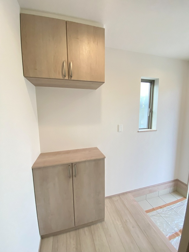 明石市大蔵谷奥　新築戸建1号棟の玄関