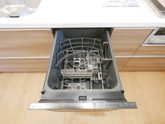 【キッチン】 | 甲斐市下今井 オール電化新築全2棟 2棟 南道路 ラザ4分 | 食器洗い乾燥機