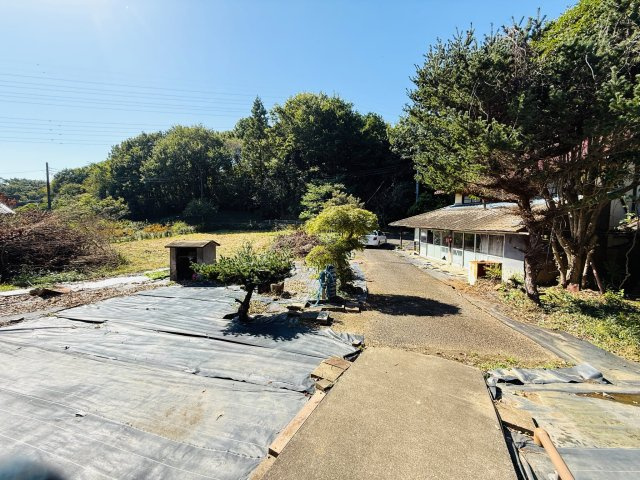 東松山市葛袋　中古戸建の展望|家から南側を見て