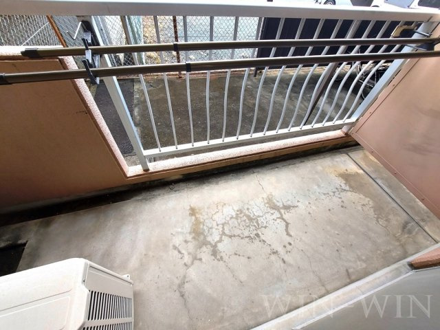 ユトリロ北山のバルコニー