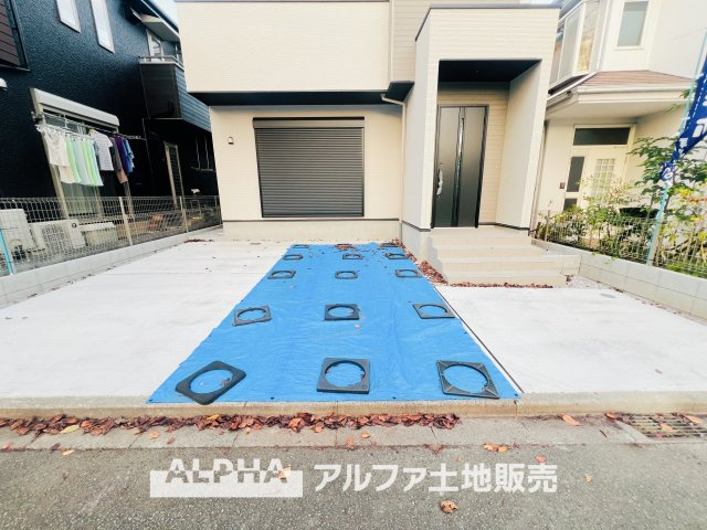 ~福生南田園~ Newly built houseの前面道路含む現地写真