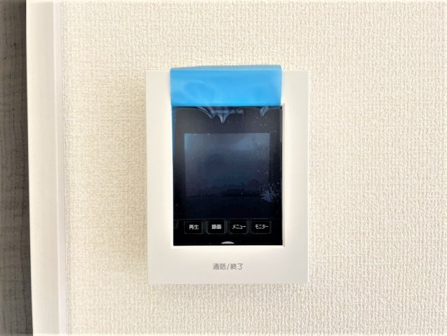 水戸市赤塚4期　新築戸建て　1号棟のセキュリティ|訪問者を確認してから会話ができて安心！防犯性の高いモニター付インターフォンです！