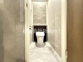 【トイレ】 | 【ペット共生・ZEHマンション】Maison de Mine Nagai Parc Est.・旭化成ヘーベルメゾンHEBEL HAUS | 清潔感のあるトイレです