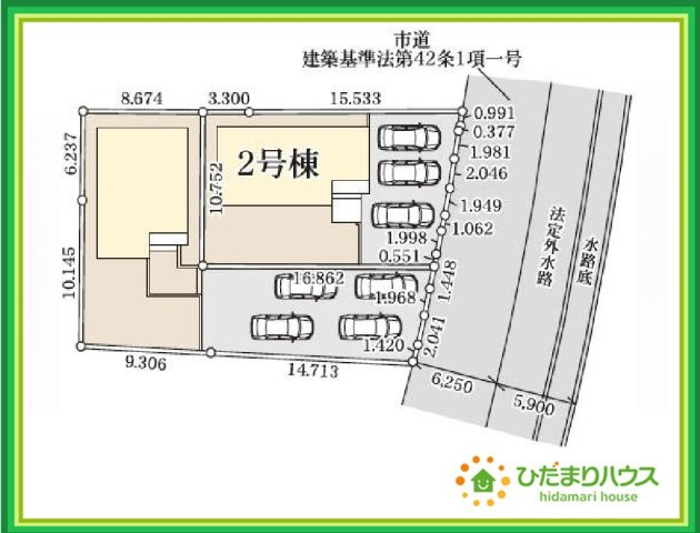 いわき市勿来町関田西2丁目1期　新築戸建　2号棟のその他