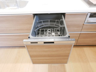 【設備】 | 甲府市山宮町 新築戸建 全2棟1号棟 三方角地 敷地83坪 | 食器洗い乾燥機