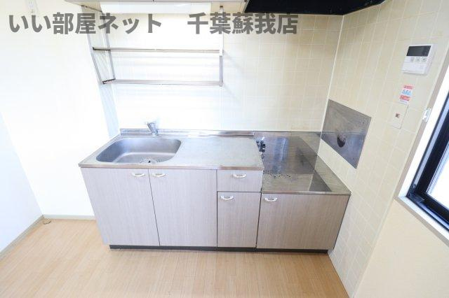 グリーンパーク白旗　Ａのキッチン|きれいなキッチンです