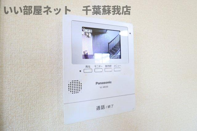 グリーンパーク白旗　Ａのセキュリティ|TVモニターホン付きでセキュリティ面も安心！