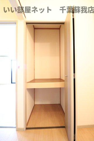 グリーンパーク白旗　Ａの収納|専用の収納スペースです