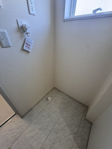 勿来町関田西　全２棟　１号棟のランドリースペース