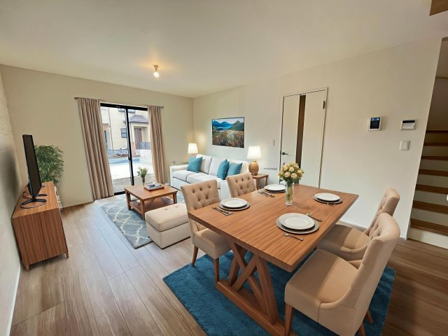 入間市大字下藤沢・全2棟　新築一戸建　1号棟の外観|現地写真　2025年11月4日撮影