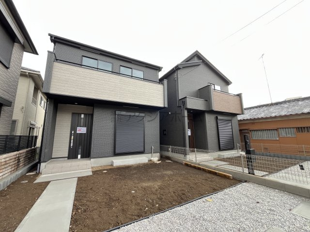 入間市大字下藤沢・全2棟　新築一戸建　1号棟の前面道路含む現地写真|現地写真　2025年11月4日撮影