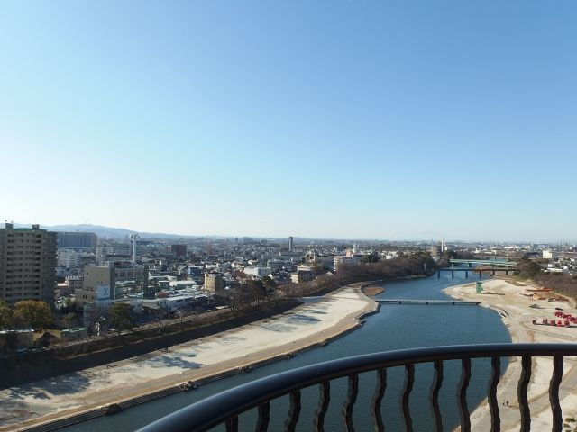 ロイヤルシティ岡崎公園の展望