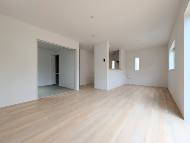 明石市大久保町谷八木新築戸建８号棟の居間・リビング
