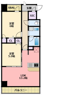 【間取り】 | エーレックス西宮 