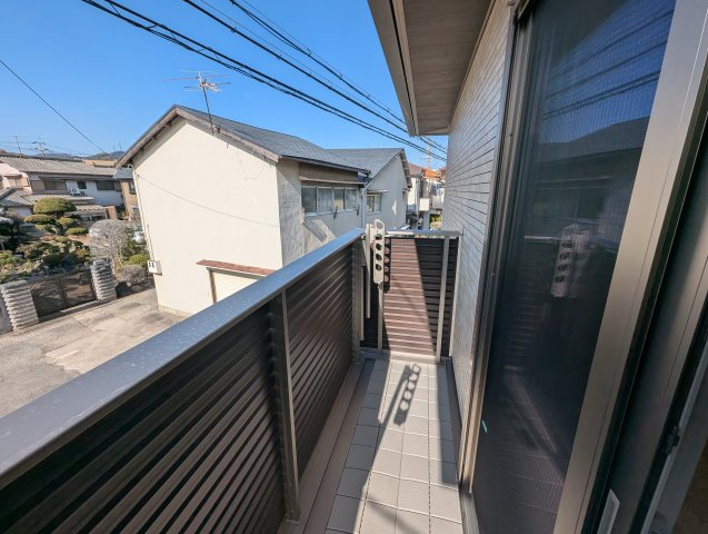 ユアメゾン下加茂のバルコニー