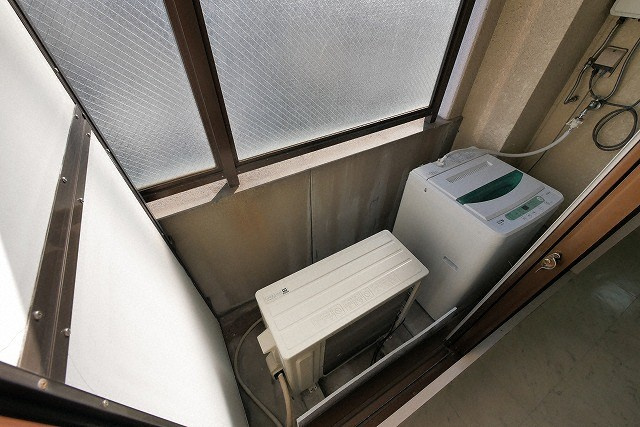 ウィン長居西のバルコニー