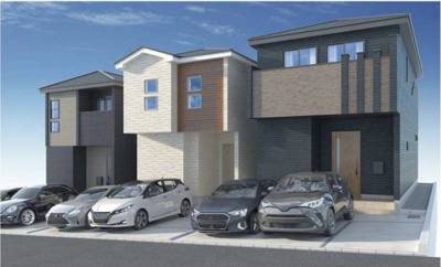 【外観パース】 | 緑区鳴海町字薬師山新築戸建 | キャンペーン対象物件です♪詳細は弊社ホームページもしくはスタッフまでお気軽にお問合せ下さいませ♪ お役に立てる自信があります♪