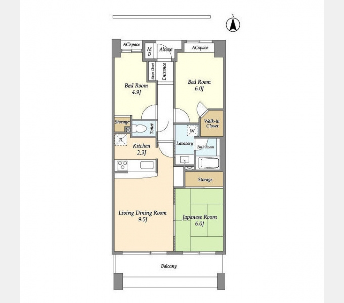 ネクス川口の間取り