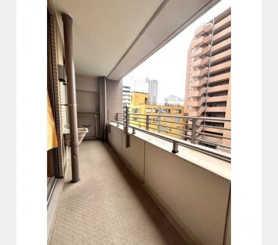 ネクス川口のバルコニー