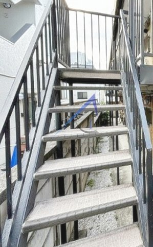 グリーンハイツのその他共用部分|共有階段です。