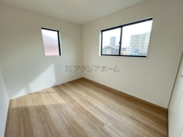 入間市大字下藤沢・全2棟　新築一戸建　2号棟の前面道路含む現地写真|現地写真　2025年10月7日撮影