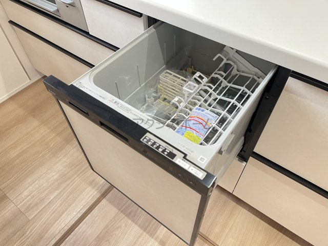 入間市大字下藤沢・全2棟　新築一戸建　2号棟のキッチン|食器洗浄乾燥機